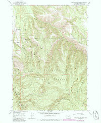 Little Beaver Creek Oregon Historical topographic map, 1:24000 scale, 7.5 X 7.5 Minute, Year 1965