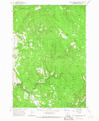 Little Catherine Creek Oregon Historical topographic map, 1:24000 scale, 7.5 X 7.5 Minute, Year 1965