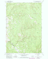 Little Catherine Creek Oregon Historical topographic map, 1:24000 scale, 7.5 X 7.5 Minute, Year 1965