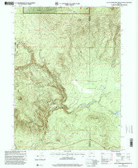 Little Chinquapin Mountain Oregon Historical topographic map, 1:24000 scale, 7.5 X 7.5 Minute, Year 1997