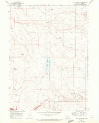 Little Grassy Mountain Oregon Historical topographic map, 1:24000 scale, 7.5 X 7.5 Minute, Year 1969