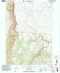 Little Honey Creek Oregon Historical topographic map, 1:24000 scale, 7.5 X 7.5 Minute, Year 2004