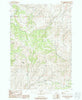 Little Lookout Mtn Oregon Historical topographic map, 1:24000 scale, 7.5 X 7.5 Minute, Year 1988
