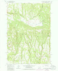 Little Summit Prairie Oregon Historical topographic map, 1:24000 scale, 7.5 X 7.5 Minute, Year 1966