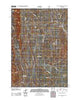 Little Akawa Butte Oregon Historical topographic map, 1:24000 scale, 7.5 X 7.5 Minute, Year 2011