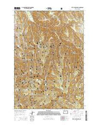 Little Beaver Creek Oregon Current topographic map, 1:24000 scale, 7.5 X 7.5 Minute, Year 2014