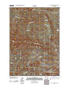 Little Juniper Spring Oregon Historical topographic map, 1:24000 scale, 7.5 X 7.5 Minute, Year 2011