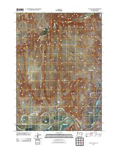 Little Valley Oregon Historical topographic map, 1:24000 scale, 7.5 X 7.5 Minute, Year 2011