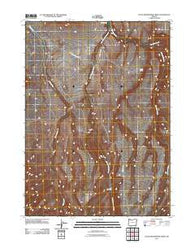 Little Whitehorse Creek Oregon Historical topographic map, 1:24000 scale, 7.5 X 7.5 Minute, Year 2011