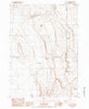 Locust Butte Oregon Historical topographic map, 1:24000 scale, 7.5 X 7.5 Minute, Year 1984