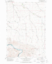 Locust Grove Oregon Historical topographic map, 1:24000 scale, 7.5 X 7.5 Minute, Year 1974