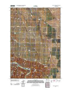 Locust Grove Oregon Historical topographic map, 1:24000 scale, 7.5 X 7.5 Minute, Year 2011