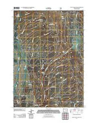 Logan Valley East Oregon Historical topographic map, 1:24000 scale, 7.5 X 7.5 Minute, Year 2011