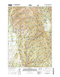 Logan Valley East Oregon Current topographic map, 1:24000 scale, 7.5 X 7.5 Minute, Year 2014