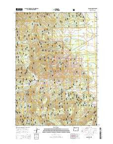 Logdell Oregon Current topographic map, 1:24000 scale, 7.5 X 7.5 Minute, Year 2014