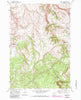 Lonerock Oregon Historical topographic map, 1:24000 scale, 7.5 X 7.5 Minute, Year 1969