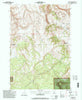 Lonerock Oregon Historical topographic map, 1:24000 scale, 7.5 X 7.5 Minute, Year 1995