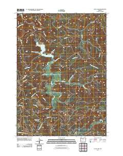 Loon Lake Oregon Historical topographic map, 1:24000 scale, 7.5 X 7.5 Minute, Year 2011