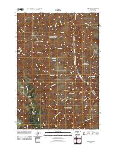 Lord Flat Oregon Historical topographic map, 1:24000 scale, 7.5 X 7.5 Minute, Year 2011