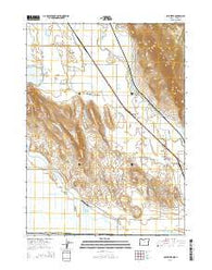 Lost River Oregon Current topographic map, 1:24000 scale, 7.5 X 7.5 Minute, Year 2014