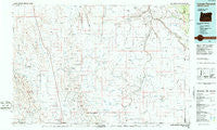 Louse Canyon Oregon Historical topographic map, 1:100000 scale, 30 X 60 Minute, Year 1984