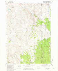 Mackey Butte Oregon Historical topographic map, 1:24000 scale, 7.5 X 7.5 Minute, Year 1981