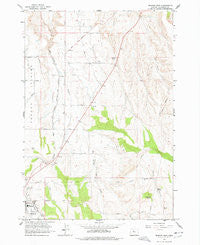 Madras East Oregon Historical topographic map, 1:24000 scale, 7.5 X 7.5 Minute, Year 1963
