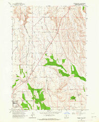 Madras East Oregon Historical topographic map, 1:24000 scale, 7.5 X 7.5 Minute, Year 1963