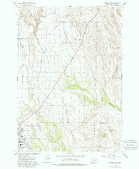 Madras East Oregon Historical topographic map, 1:24000 scale, 7.5 X 7.5 Minute, Year 1985