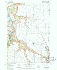 Madras West Oregon Historical topographic map, 1:24000 scale, 7.5 X 7.5 Minute, Year 1985