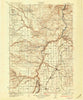 Madras Oregon Historical topographic map, 1:125000 scale, 30 X 30 Minute, Year 1931