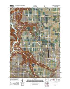Madras West Oregon Historical topographic map, 1:24000 scale, 7.5 X 7.5 Minute, Year 2011