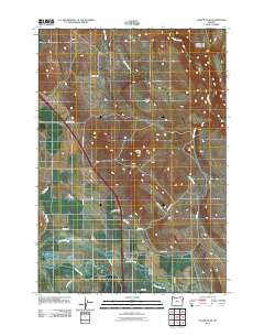 Magpie Peak Oregon Historical topographic map, 1:24000 scale, 7.5 X 7.5 Minute, Year 2011