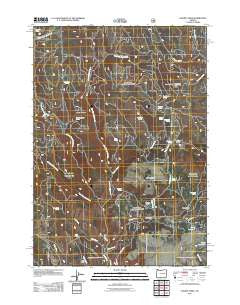 Magpie Table Oregon Historical topographic map, 1:24000 scale, 7.5 X 7.5 Minute, Year 2011