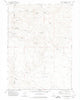 Mahogany Butte Oregon Historical topographic map, 1:24000 scale, 7.5 X 7.5 Minute, Year 1971
