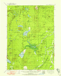 Maiden Peak Oregon Historical topographic map, 1:125000 scale, 30 X 30 Minute, Year 1930