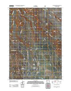 Maklaks Crater Oregon Historical topographic map, 1:24000 scale, 7.5 X 7.5 Minute, Year 2011