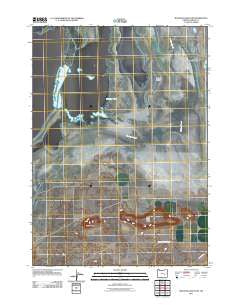 Malheur Lake East Oregon Historical topographic map, 1:24000 scale, 7.5 X 7.5 Minute, Year 2011