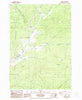Marcola Oregon Historical topographic map, 1:24000 scale, 7.5 X 7.5 Minute, Year 1988