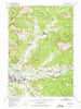 Marcola Oregon Historical topographic map, 1:62500 scale, 15 X 15 Minute, Year 1950