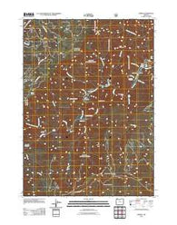 Marial Oregon Historical topographic map, 1:24000 scale, 7.5 X 7.5 Minute, Year 2011
