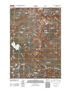 Marion Lake Oregon Historical topographic map, 1:24000 scale, 7.5 X 7.5 Minute, Year 2011