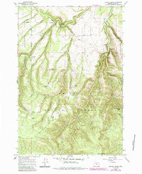 Marley Creek Oregon Historical topographic map, 1:24000 scale, 7.5 X 7.5 Minute, Year 1965