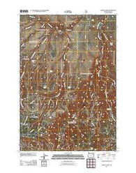 Marley Creek Oregon Historical topographic map, 1:24000 scale, 7.5 X 7.5 Minute, Year 2011