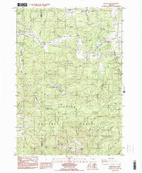 Marys Peak Oregon Historical topographic map, 1:24000 scale, 7.5 X 7.5 Minute, Year 1984
