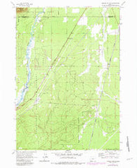 Masten Butte Oregon Historical topographic map, 1:24000 scale, 7.5 X 7.5 Minute, Year 1963