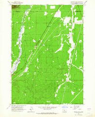 Masten Butte Oregon Historical topographic map, 1:24000 scale, 7.5 X 7.5 Minute, Year 1963
