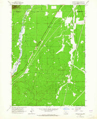 Masten Butte Oregon Historical topographic map, 1:24000 scale, 7.5 X 7.5 Minute, Year 1963