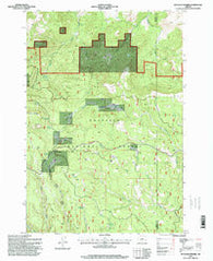 Matlock Prairie Oregon Historical topographic map, 1:24000 scale, 7.5 X 7.5 Minute, Year 1995