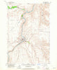 Maupin Oregon Historical topographic map, 1:24000 scale, 7.5 X 7.5 Minute, Year 1962
